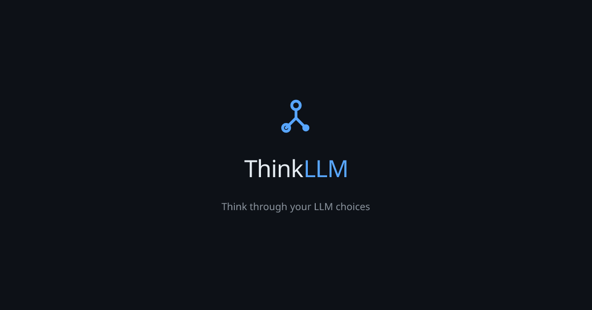 Show HN: ThinkLLM, A knowledge graph of AI models (HTTPS://thinkllm.dev)